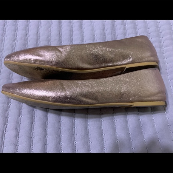 Mix 6 Dallilah Rose Gold Flats - Picture 3 of 5